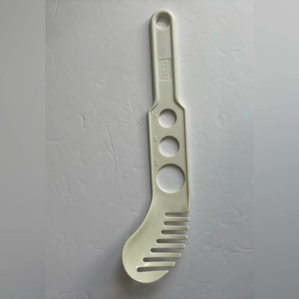 EKCO Vintage Spaghetti Pasta Fork Spoon Serving Piece with Measuring Area